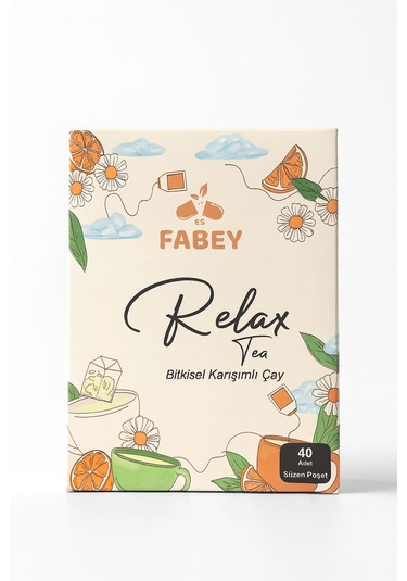 Relax Tea Bitkisel Karışımlı Çay 40 Adet Süzen Poşet