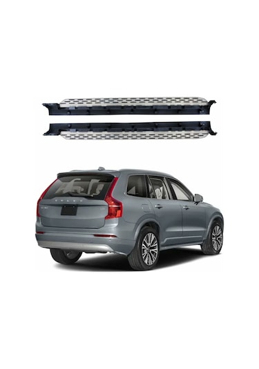 Volvo Xc90 Siyah Yan Basamak 2018 Sonrası Oem Model