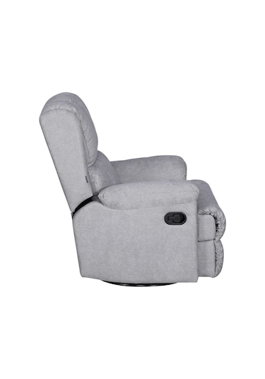 Siena Döner Mekanizmalı Baba Ve Tv Koltuğu-bej-gri Kumaş 87x97x98 Cm Gxyxd