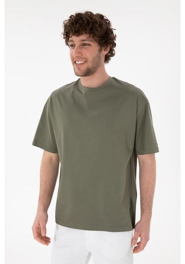 U.S. Polo Assn. Erkek Comfort Fit Bisiklet Yaka Vizon Merserize Basic Tişört 50313089-VR052 U.S. Polo Assn. Erkek Comfort Fit Bisiklet Yaka Vizon Merserize Basic Tişört 50313089-VR052