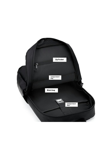 Ebitda 1201 20-35l Kapasiteli Şık İş Sırt Çantası, Hafif, Dizüstü, Çift Omuz, Gri Gri