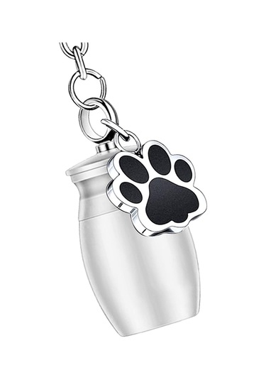 Homyl Urn Anahtarlık Ashes Hatıra Su Geçirmez Anıt Gümüş Altın