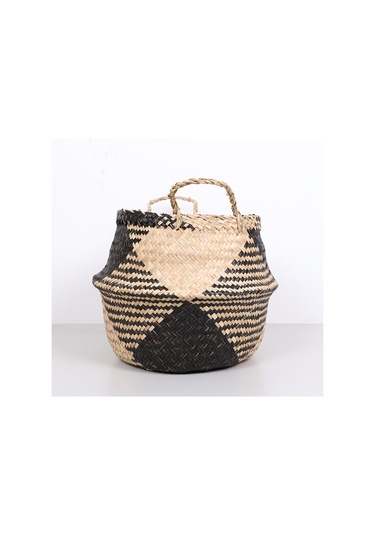 Abanoz 35x30 Cm. L Deniz Sazı Katlanabilir Sepet Mix