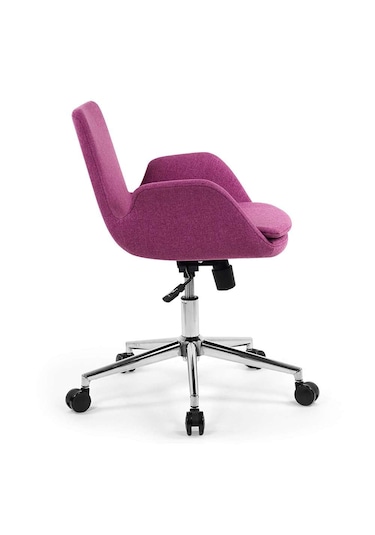 Kaya Ofis Mobilya Carrer Çalışma Koltuğu Ofis Sandalyesi Pembe