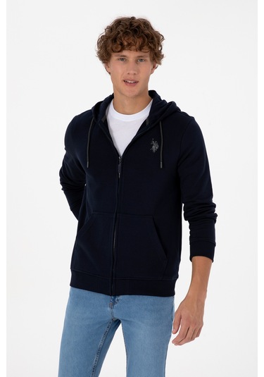 U.s. Polo Assn. Erkek Lacivert Hırka Örme 50313748-vr033 Lacivert