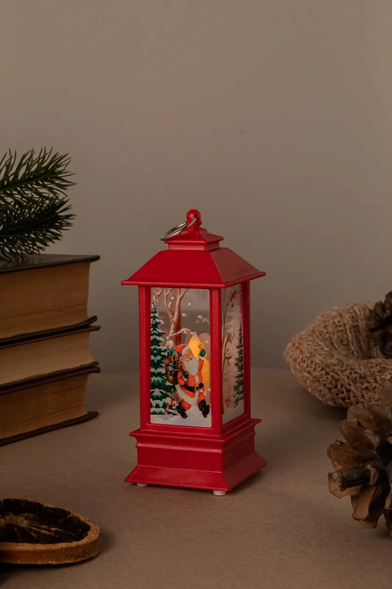 Happy New 2024 Yılbaşı Dekoratif Işık Feneri 4 Adet 182618678 0