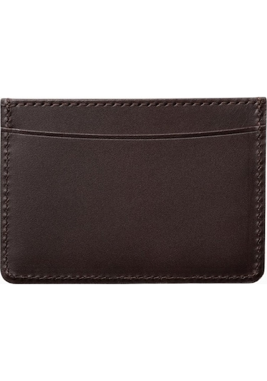 A.p.c André Unisex Deri Kartlık Koyu Kahverengi 3