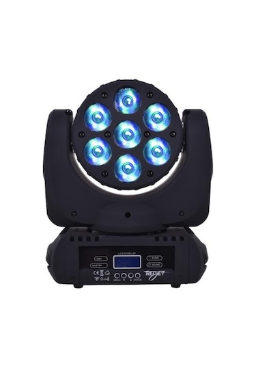 REDJET DJ WASH 712 7 X 12W 120 WATT LED ROBOT IŞIK