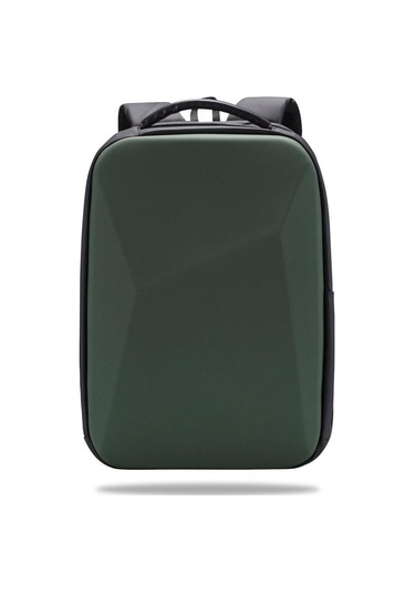 Classone Ga-0017 Gauntlet V1 Sert Kabuk Serisi 15.6 İnch Wtx Pro Su Geçirmez Kumaş Laptop Çantası -yeşil Yeşil