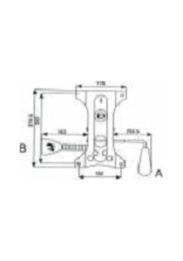Depolife Şase Ofis Büro Koltuğu Mekanizması Kilitlemeli Üniversal Yedek Pa