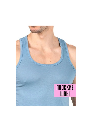 Tshrt Spor İç Çamaşırı Atlet Güreşçi 3'lü Takım 63442341 Açık Mavi