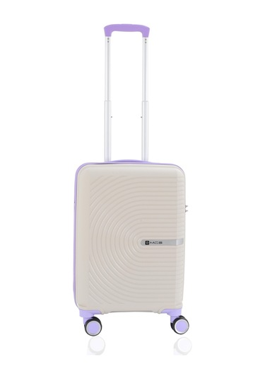 Mçs Polipropilen Valiz V374 55 Cm S21yy100000655 10729 Kemik/lila Kemik - Lila