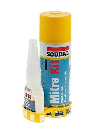 Soudal Mitre Kit Hızlı Yapıştırıcı 200Ml + 50Gr