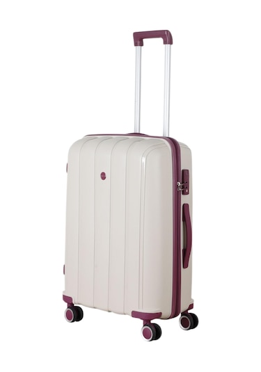 Mçs Polipropilen Valiz V305 65 Cm S18y10003365 11148 Kemik/mürdüm