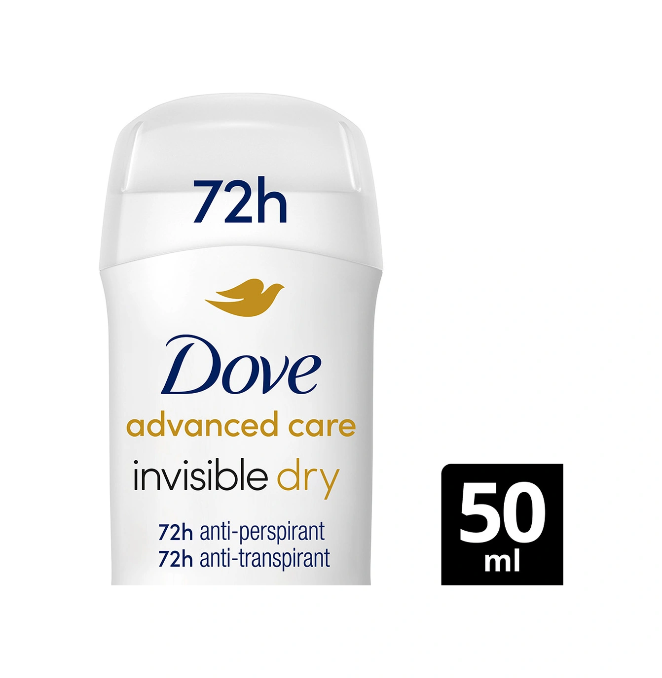 Dove Kadın Stick Deodorant Invisible Dry Advanced Care 72 Saat 50 Ml