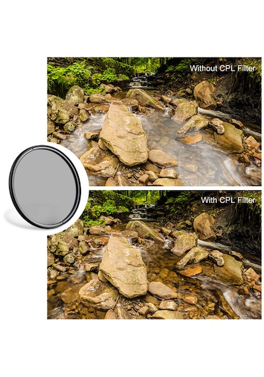 K&f Concept 55 Mm Nano-c Serisi Hmc Dairesel Polarize Filtre