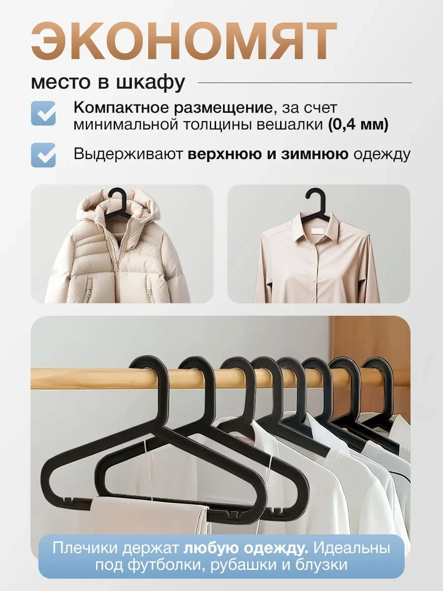 Ikea Kıyafetler İçin Askılar Set 20 Adet, Ikea, Siyah 309681293 Siyah