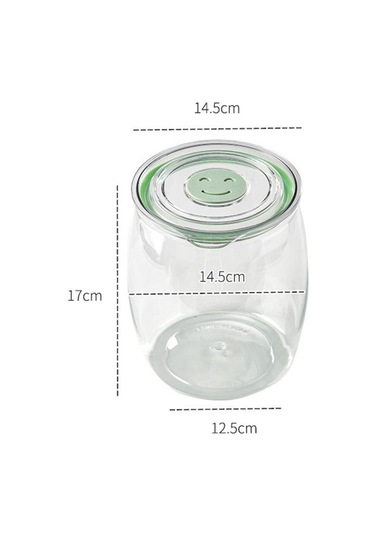 Suntek Hava Geçirmez Gıda Kavanozu Taşınabilir Şeffaf Temizlemek