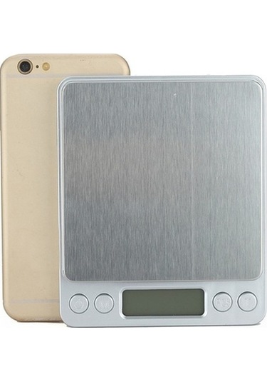 Ulzyvf Çok Renkli Terazisi Tepsi, Lcd Gıda Dijital Mutfak Arka Işıklı 3kg/0.1g 2 Fk Çok Renkli