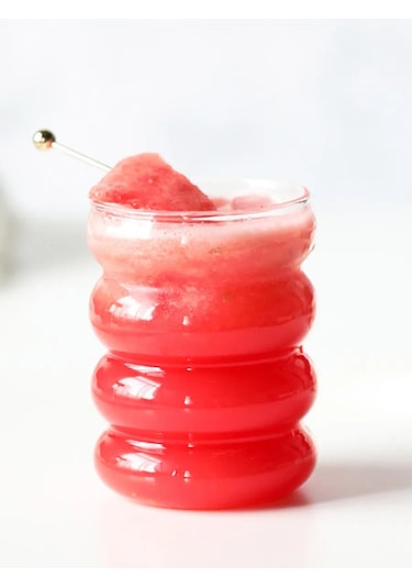 Nesso Kaba Kabar Tabaklı Cam Bardak 243545124 Beyaz