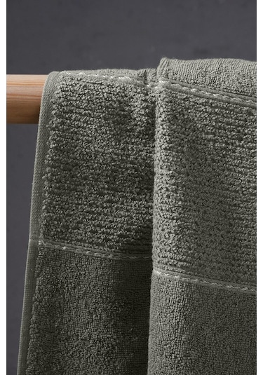 Carmine Bath Olive - Ekstra Yumusak, Modern %100 Pamuk 70X140Cm.