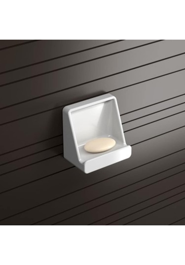 Turkuaz Cerastyle Defne Porselen Sabunluk Özel Seri