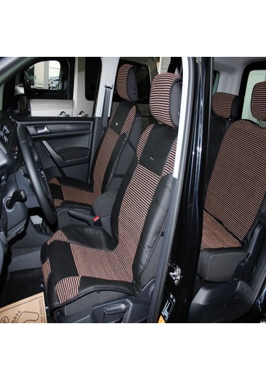 Space Space Deri Kilim Minder Siyah-taba / Klmny184