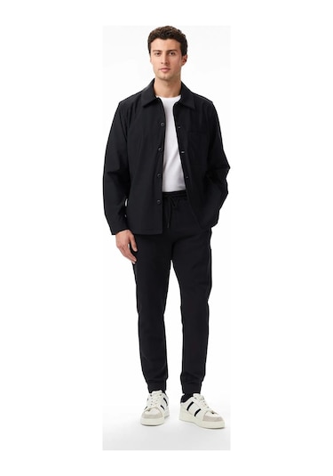 Nautica Erkek Siyah Classic Fit Eşofman Altı-11592 Siyah