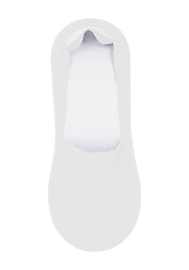 Beyaz Yaz Ultra-ince Nefes Çorap Terlik Düz Renk Buz Ipek Düşük Kesim Tekne Çorap Silikon Kaymaz Görünmez No Show Çorap Beyaz