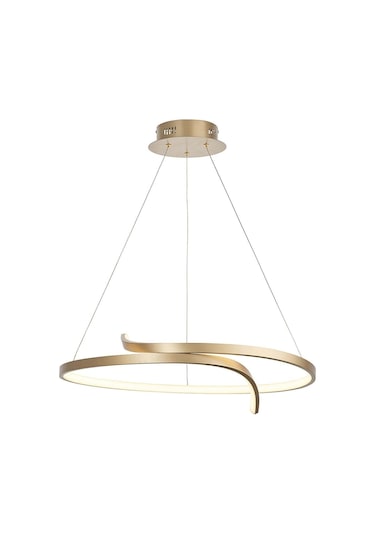 Penumbra Modern Ledli Eskıtme Gold Kasa Avize Eskitme Gold