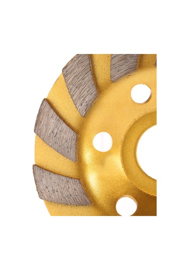 Lemestar 100mm 4" Elmas Segmentli Kase Şekilli Beton Granit Mermer Taşlama Tekerleği 22mm,çok Renkli