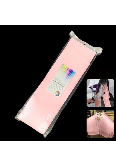 Elmpaly Pembe Saç Rengi Kağıdı - Canlı Renk Ve Kolay Kullanım İçin Salon Kalitesi Ayrım Şeritleri Pembe