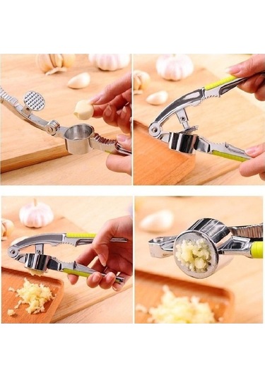 Fastbuy Çok Fonksiyonlu Paslanmaz Çelik Sarımsak Presi Rendeleyici Zencefil Fındık Kırıcı Mutfak Aleti Diğer Diğer