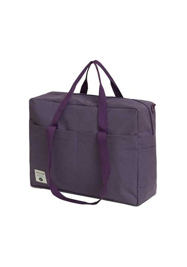 Didadodo Xindoker İnsular Ma1011 12 Cep Fonksiyonel Hafif Bebek Çantası - Mor, Bebek Bakım Eldiveni Mor