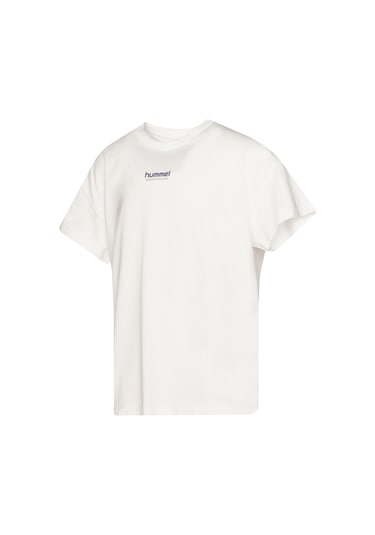 Hummel Peter Oversıze Çocuk Kısa Kollu Tişört 912152-9003 Beyaz