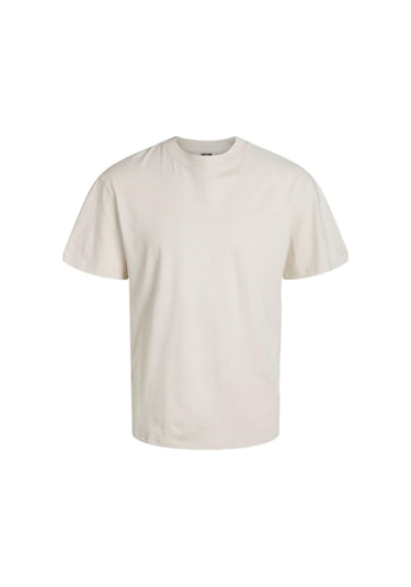 Jack & jones Jcoaltıtude Tee Ss Crew Neck 12252639 A.bej 001