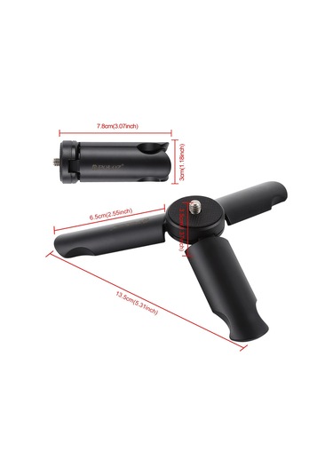 Springsun Tripod Puluz Taşınabilir Katlanabilir Masaüstü Tripod Mini Masaüstü Tripod Stand Tutucu