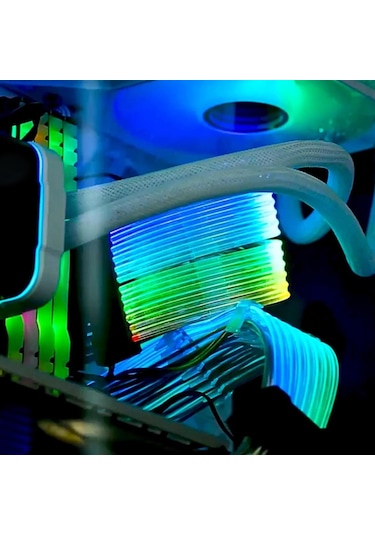 Suntek Uzatma Rgb Kablosu Psu Seti Bilgisayar Pc Beyaz-24pın