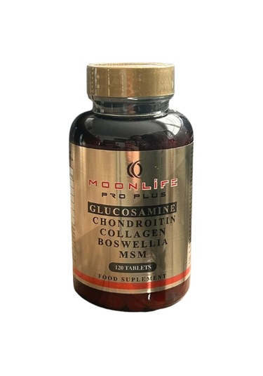 Moonlife Glucosamine Chondroitin Collagen Boswella Msm 120 Tablet