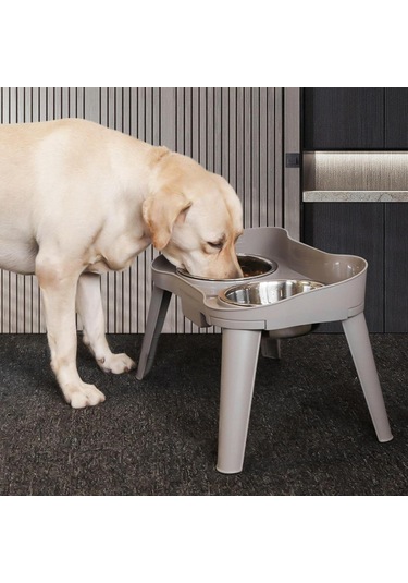 Homyl Yükseltilmiş Evcil Hayvan Kapları Kaymaz Ayaklı Besleme