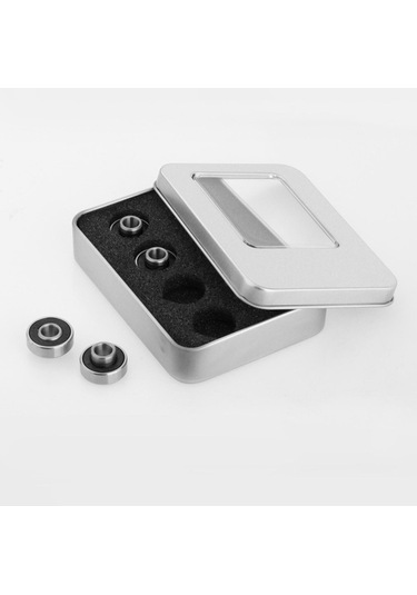 Trendooze Tekerlek Siyah Rulmanı Parça Metal Longboard Kaykay Entegre 8x22x7 8 Gf Siyah