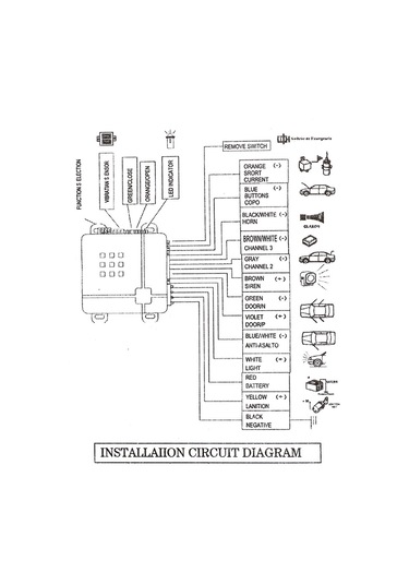 L317 Evrensel Araba Araç Güvenlik Sistemi Alarm Koruma K11623-1