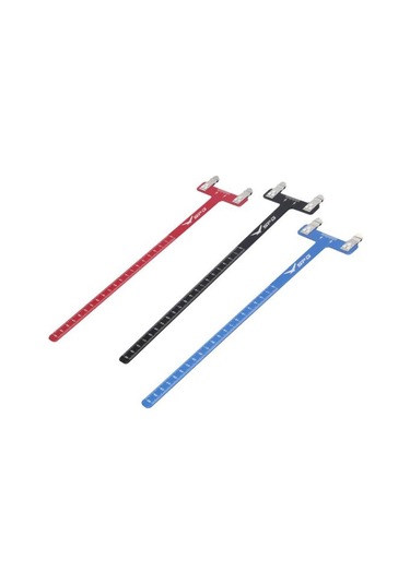 Mavi Yay Ayarı Cetvel T Şekilli Yay Kare Hassas Cetvel Yay Ayarı Ölçümü Paslanmaz Çelik Ölçüm Aleti Okçuluk Aksesuarları