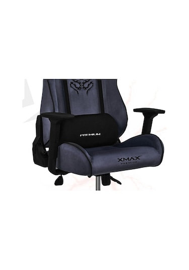 Rio Plus Balerion Terletmez Kadife Kumaş Antrasit Gaming Oyuncu Koltuğu -4 Gri