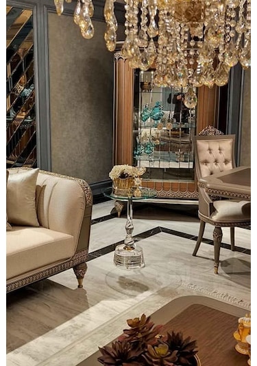 Dulda Akrilik Violeta Sehpa Şeffaf