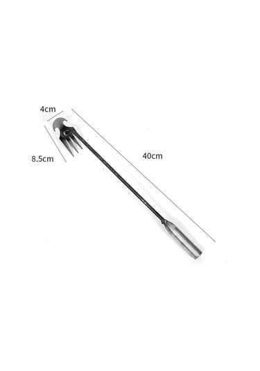 Suntek Weeder 4 Pençe Çelik Kafa Tasarım Manuel Aracı 40cm