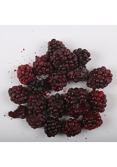 Dondurularak Kurutulmuş Böğürtlen 20 Gr, %100 Vegan, Glutensiz