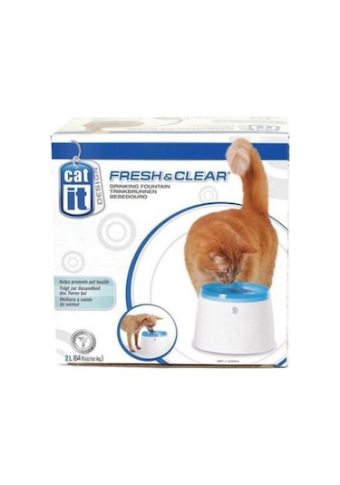 Catit Fresh & Clear Plastik Otomatik Kedi Suluğu 2 L