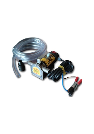 24 Volt 1'' Sıvı Aktarma Pompası Su,süt,yağ,mazot &hortumlu