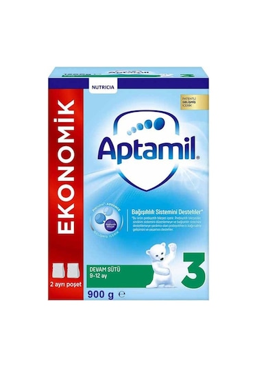 Aptamil 3 Bebek Devam Sütü 9 - 12 Ay 900 G